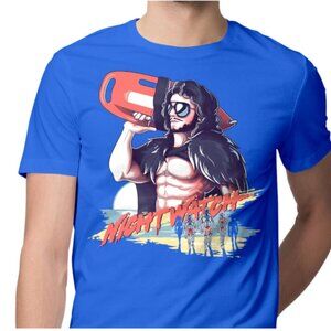 NEW Jon Snow Parody Night Watch Baywatch Nightwatch Game of Thrones Tee Shirt